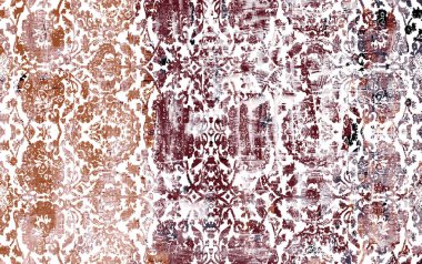 Halı ve Halı Tekstil Tasarımı grunge ve sıkıntılı doku yinelemesi 