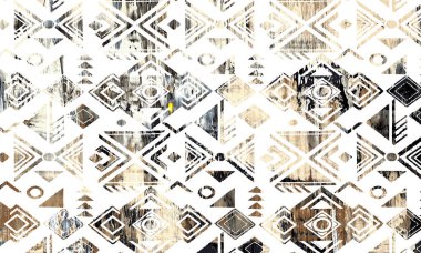 Halı ve Halı Tekstil Tasarımı grunge ve sıkıntılı doku yinelemesi 