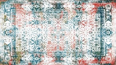 Halı ve Halı Tekstil Tasarımı grunge ve sıkıntılı doku yinelemesi 