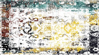 Halı ve Halı Tekstil Tasarımı grunge ve sıkıntılı doku yinelemesi 