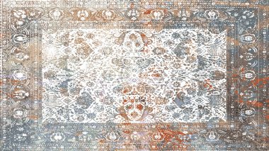 Halı ve Halı Tekstil Tasarımı grunge ve sıkıntılı doku yinelemesi 