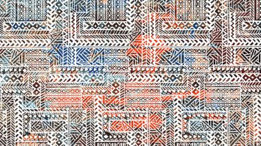 Halı ve Halı Tekstil Tasarımı grunge ve sıkıntılı doku yinelemesi 