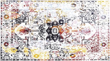 Halı ve Halı Tekstil Tasarımı grunge ve sıkıntılı doku yinelemesi 