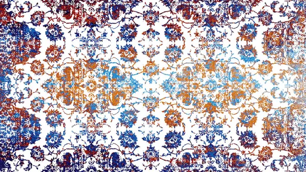 Halı ve Halı Tekstil Tasarımı grunge ve sıkıntılı doku yinelemesi 