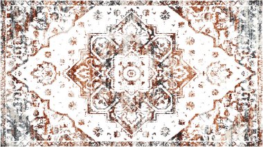 Halı ve Halı Tekstil Tasarımı grunge ve sıkıntılı doku yinelemesi 