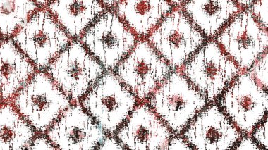 Halı ve Halı Tekstil Tasarımı grunge ve sıkıntılı doku yinelemesi 