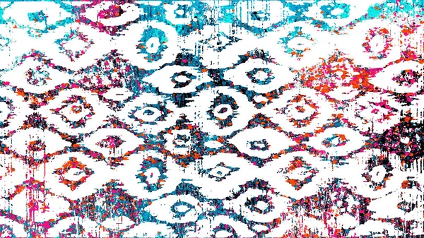 Килим Ручки Текстильний Дизайн Гранжевою Гострою Текстурою Повторюваний Візерунок — стокове фото