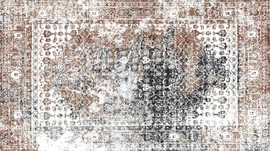 Halı ve Halı Tekstil Tasarımı grunge ve sıkıntılı doku yinelemesi 