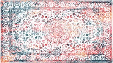 Halı ve Halı Tekstil Tasarımı grunge ve sıkıntılı doku yinelemesi 