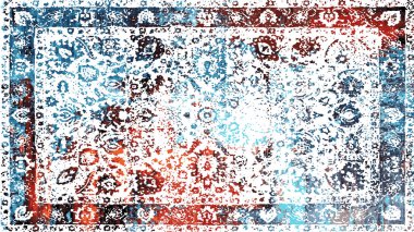 Halı ve Halı Tekstil Tasarımı grunge ve sıkıntılı doku yinelemesi 