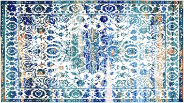 Halı ve Halı Tekstil Tasarımı grunge ve sıkıntılı doku yinelemesi 