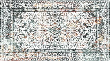 Halı ve Halı Tekstil Tasarımı grunge ve sıkıntılı doku yinelemesi 
