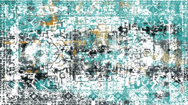 Halı ve Halı Tekstil Tasarımı grunge ve sıkıntılı doku yinelemesi 