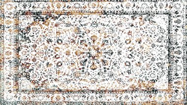 Halı ve Halı Tekstil Tasarımı grunge ve sıkıntılı doku yinelemesi 