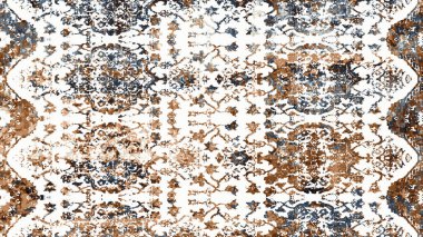 Halı ve Halı Tekstil Tasarımı grunge ve sıkıntılı doku yinelemesi 