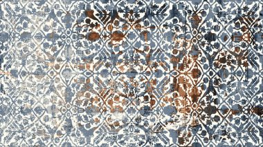 Halı ve Halı Tekstil Tasarımı grunge ve sıkıntılı doku yinelemesi 