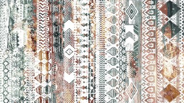 Halı ve Halı Tekstil Tasarımı grunge ve sıkıntılı doku yinelemesi 