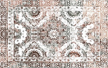 Halı ve Halı Tekstil Tasarımı grunge ve sıkıntılı doku yinelemesi 