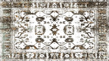 Halı ve Halı Tekstil Tasarımı grunge ve sıkıntılı doku yinelemesi 