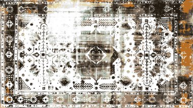 Halı ve Halı Tekstil Tasarımı grunge ve sıkıntılı doku yinelemesi 