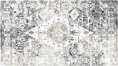 Halı ve Halı Tekstil Tasarımı grunge ve sıkıntılı doku yinelemesi 