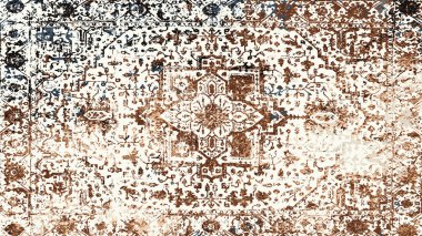 Halı ve Halı Tekstil Tasarımı grunge ve sıkıntılı doku yinelemesi 