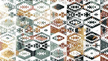 Halı ve Halı Tekstil Tasarımı grunge ve sıkıntılı doku yinelemesi 