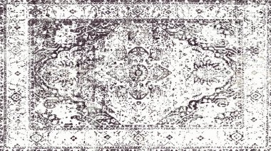 Halı ve Halı Tekstil Tasarımı grunge ve sıkıntılı doku yinelemesi 