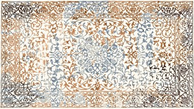 Halı ve Halı Tekstil Tasarımı grunge ve sıkıntılı doku yinelemesi 