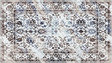 Halı ve Halı Tekstil Tasarımı grunge ve sıkıntılı doku yinelemesi 