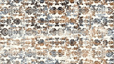 Halı ve Halı Tekstil Tasarımı grunge ve sıkıntılı doku yinelemesi 