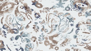 Halı ve Halı Tekstil Tasarımı grunge ve sıkıntılı doku yinelemesi 