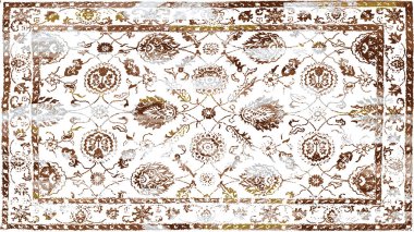 Halı ve Halı Tekstil Tasarımı grunge ve sıkıntılı doku yinelemesi 