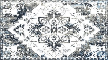 Halı ve Halı Tekstil Tasarımı grunge ve sıkıntılı doku yinelemesi 