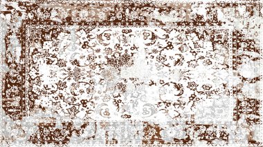 Halı ve Halı Tekstil Tasarımı grunge ve sıkıntılı doku yinelemesi 