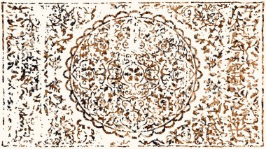 Halı ve Halı Tekstil Tasarımı grunge ve sıkıntılı doku yinelemesi 