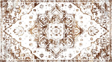 Halı ve Halı Tekstil Tasarımı grunge ve sıkıntılı doku yinelemesi 