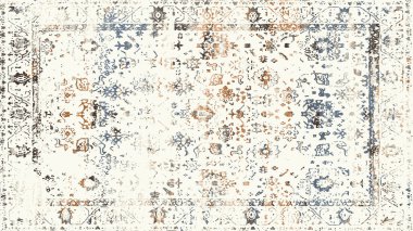 Halı ve Halı Tekstil Tasarımı grunge ve sıkıntılı doku yinelemesi 