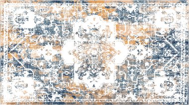 Halı ve Halı Tekstil Tasarımı grunge ve sıkıntılı doku yinelemesi 