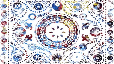 Halı ve Halı Tekstil Tasarımı grunge ve sıkıntılı doku yinelemesi 