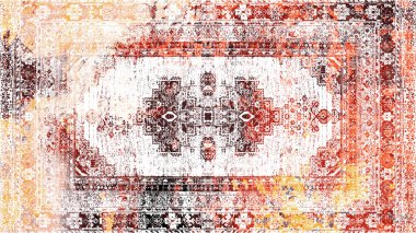 Halı ve Halı Tekstil Tasarımı grunge ve sıkıntılı doku yinelemesi 