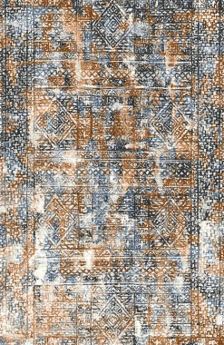 Halı ve Halı Tekstil Tasarımı grunge ve sıkıntılı doku yinelemesi 
