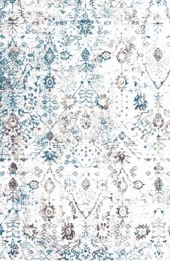 Halı ve Halı Tekstil Tasarımı grunge ve sıkıntılı doku yinelemesi 