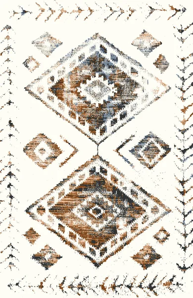 Carpet Rugs Textile Design Grunge Distressed Texture Repeat Pattern — Stock Photo, Image