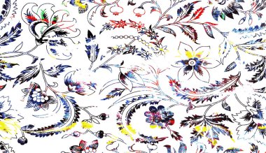 Halı ve Halı Tekstil Tasarımı grunge ve sıkıntılı doku yinelemesi 