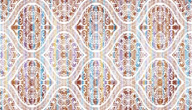 Halı ve Halı Tekstil Tasarımı grunge ve sıkıntılı doku yinelemesi 