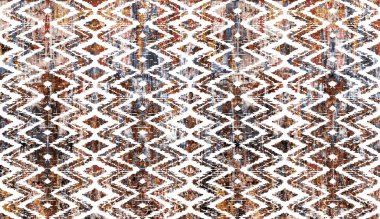 Halı ve Halı Tekstil Tasarımı grunge ve sıkıntılı doku yinelemesi 