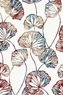 Halı ve Halı Tekstil Tasarımı grunge ve sıkıntılı doku yinelemesi 