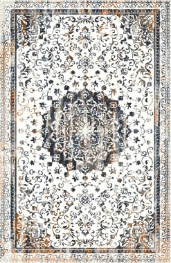 Halı ve Halı Tekstil Tasarımı grunge ve sıkıntılı doku yinelemesi 