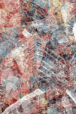 Halı ve Halı Tekstil Tasarımı grunge ve sıkıntılı doku yinelemesi 